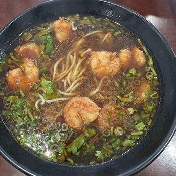 Bee Bite Dumpling - G4. Spicy Shrimp Noodle Soup - Chinese Near Me - Houston, Texas