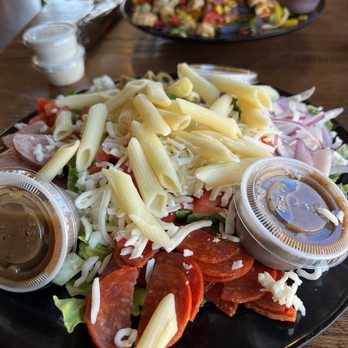 Palio's Pizza Cafe - Antipasto salad and the southwest salad. - Pizza Near Me - Mansfield, Texas