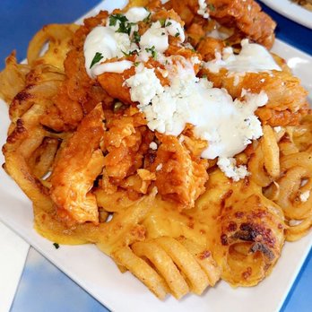 Brownstone Pancake Factory - Buffalo Chicken Fries! - Breakfast & Brunch Near Me - Edgewater, New Jersey Brownstone Pancake Factory - Buffalo Chicken Fries! - Breakfast & Brunch Near Me - Edgewater, New Jersey