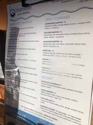 Bluewater Organic Distilling by null