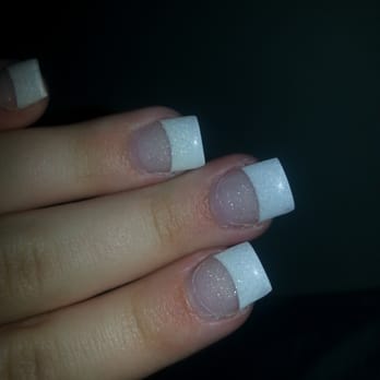 Princess Nails - My nails a week after they were done. Theyve grown out, but when my nails were shorter, the tips were very overpowering. - Nail Salons Near Me - Taos, New Mexico