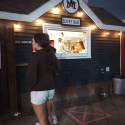 Manual Food and Drink Dairy Bar - The ice cream window.