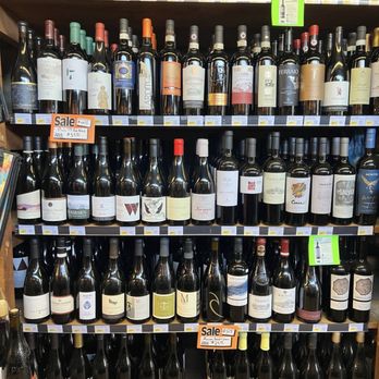 Boccato's Groceries - 1/3 of their wine selection - Grocery Near Me - Hermosa Beach, California