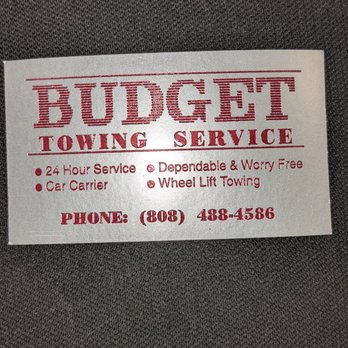 Budget Towing Service - Towing Near Me - Aiea, Hawaii Budget Towing Service - Towing Near Me - Aiea, Hawaii