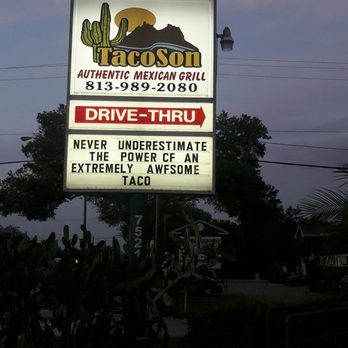 TacoSon - TacoSon sign - Mexican Near Me - Tampa, Florida