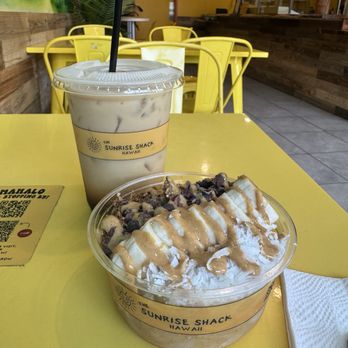 The Sunrise Shack - Monkey Bowl, and Iced Latte - Coffee & Tea Near Me - Long Beach, California The Sunrise Shack - Monkey Bowl, and Iced Latte - Coffee & Tea Near Me - Long Beach, California