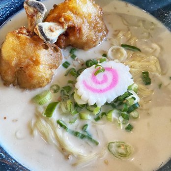 Gu Ramen Taps & Tapas - Gu ramen with crispy lollipop chicken - Ramen Near Me - Long Beach, California Gu Ramen Taps & Tapas - Gu ramen with crispy lollipop chicken - Ramen Near Me - Long Beach, California