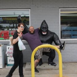 Nervous Charlie's Fireworks and Souvenirs - Traveled in an RV from LA to NYC in September, 2015.Our trip was entitled Crampathon 2015 and this was our favorite gorilla.