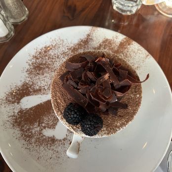 Skippers - Tiramisu with black berries - New American Near Me - Northport, New York