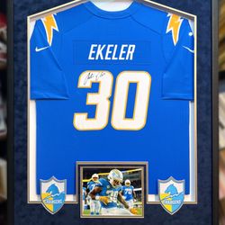 Jacquez Art and Jersey Framing
