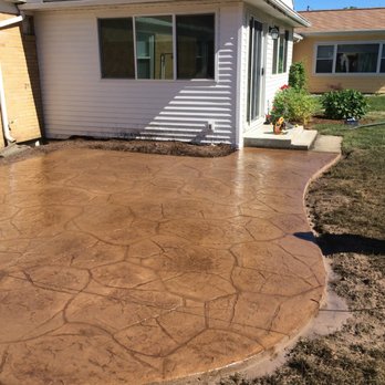 Heath Concrete Construction - Beautiful stamped concrete patio!!! - Masonry/Concrete Near Me Heath Concrete Construction - Beautiful stamped concrete patio!!! - Masonry/Concrete Near Me