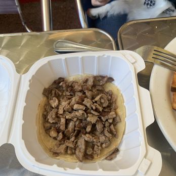 Los Robles Cafe - SANCHITOS Taco De Carne Asada PLAIN..!! - Mexican Near Me - Paso Robles, California