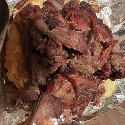 Bbq TEXAS BEEF BRISKET SANDWICH