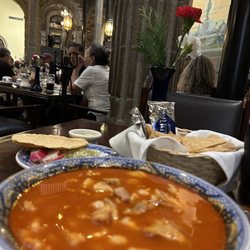 Sanborns de los Azulejos - Pozole...It was OK.