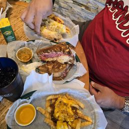 Polish Sausage Reuben