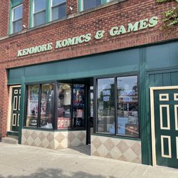 Kenmore Komics & Games - Really nice, brightly-lit and well-stocked little shop! The owner was very nice as well.