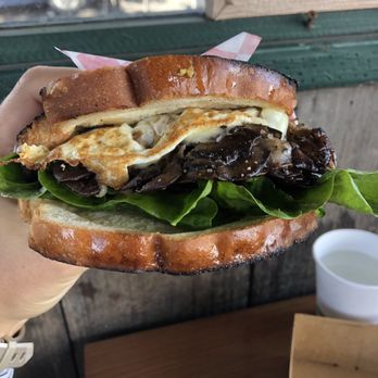 Dad's Luncheonette - Can't get over how good looking this sandwich is - New American Near Me - Half Moon Bay, California