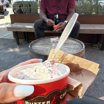 Butter & Cream - midnight Snack half butter pecan - Ice Cream & Frozen Yogurt Near Me - Norcross, Georgia