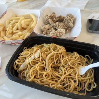 Teavoli Boba - Chicken, fries and noodles. - Bubble Tea Near Me - Dublin, California
