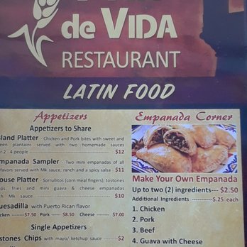Pan De Vida Cafe - Menu - Puerto Rican Near Me - Evans Mills, New York