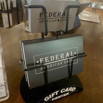 Federal American Grill - Gift cards - New American Near Me - Houston, Texas