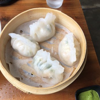 Dumpling Time - Shrimp and Cilantro Har Gow - 4/5 - Dim Sum Near Me - San Francisco, California Dumpling Time - Shrimp and Cilantro Har Gow - 4/5 - Dim Sum Near Me - San Francisco, California