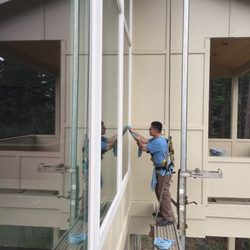 Clear Window Cleaning & More - Not leaving a speck even when special access is required!