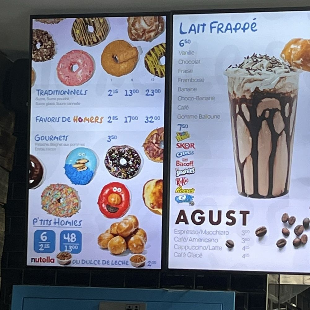 Homers - Donuts Near Me - Montreal, Quebec Homers - Donuts Near Me - Montreal, Quebec