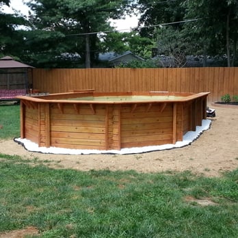 Sunburst Pools - OUR PATENT PENDING,HAND CRAFTED, WOOD GRECIAN POOL MANUFACTURED AT OUR FACILITY CUSTOM MADE FOR YOU - Pool & Hot Tub Service Near Me - Pataskala, Ohio
