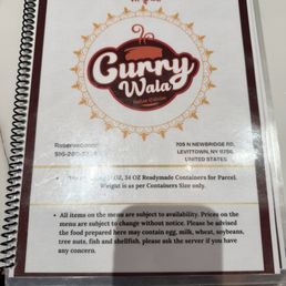 Menu Menu