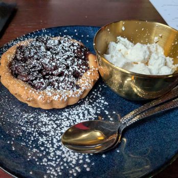 Bar 25 - Cherry pie dessert - Mediterranean Near Me - Newburyport, Massachusetts Bar 25 - Cherry pie dessert - Mediterranean Near Me - Newburyport, Massachusetts