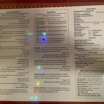 Los Chaparros Mexican Restaurant - Menu - Tex-Mex Near Me - Honolulu, Hawaii