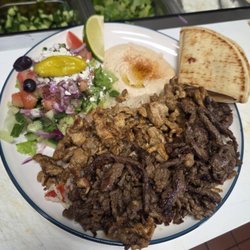 Baba’s Cuisine - Mixed shawarma platter