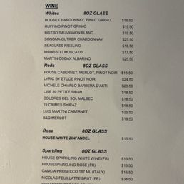 Menu Menu