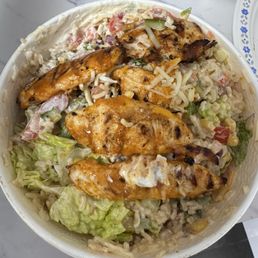 Rouge Bowl with Volcano sauce Rouge Bowl with Volcano sauce
