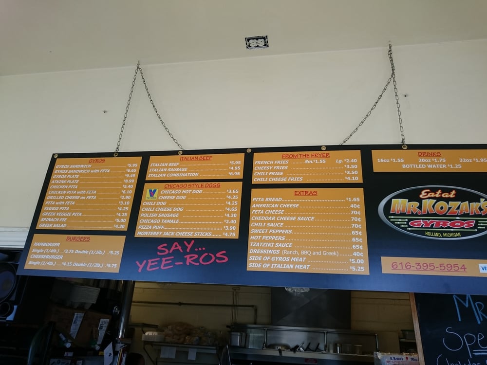 Food from Mr Kozak's II