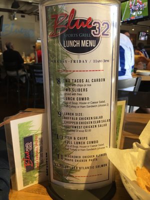Menu photo 7 Blue 32 Sports Grill Gilbert, AZ