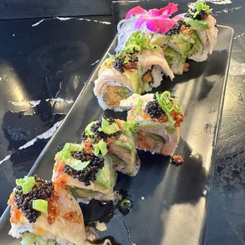 Bluefin Sushi & Ramen - I-10 West roll minus the mayo based sauce...no gracias to mayo and cream cheese with sushi!!! - Sushi Bars Near Me - San Antonio, Texas Bluefin Sushi & Ramen - I-10 West roll minus the mayo based sauce...no gracias to mayo and cream cheese with sushi!!! - Sushi Bars Near Me - San Antonio, Texas