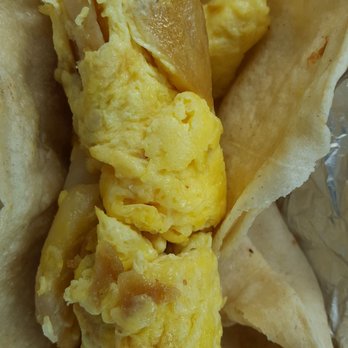 Taqueria Morelos - Potato and egg, large portion, again no cheese! - Mexican Near Me - Austin, Texas