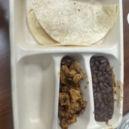 Supposed to be a kids build your own quesadilla. Completely missing the 3rd side. Supposed to be a kids build your own quesadilla. Completely missing the 3rd side.