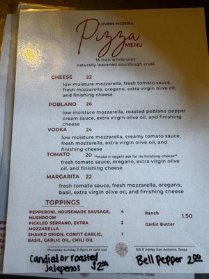 Lovers Pizzeria by null