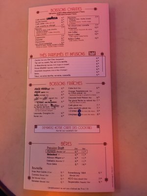 Menu photo 6 Le Départ Saint Michel Paris, 75 Menu photo 6 Le Départ Saint Michel Paris, 75