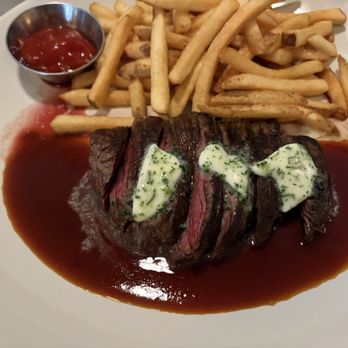 Grand Lake Kitchen - Steak Frites, made with a tougher stringier cut of beef - New American Near Me - San Francisco, California Grand Lake Kitchen - Steak Frites, made with a tougher stringier cut of beef - New American Near Me - San Francisco, California