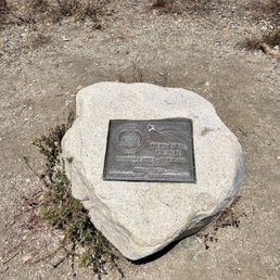 Tongva Peak marker Tongva Peak marker