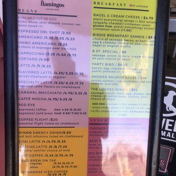 Flamingos Coffee Bar - Coffee & Tea Near Me - Hampton, New Hampshire
