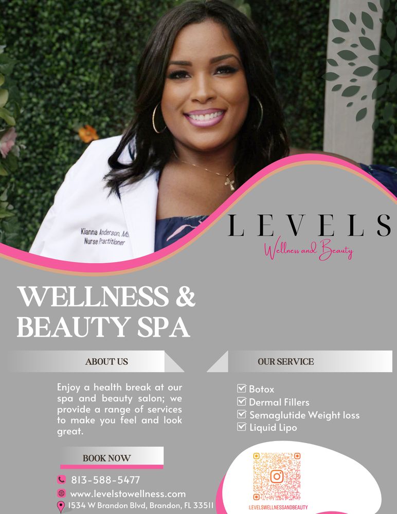 Levels Wellness and Beauty Logo