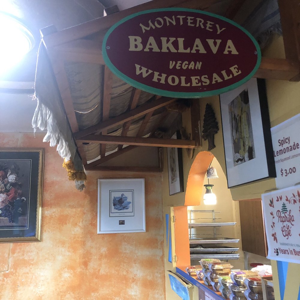Paprika Cafe - You can purchase homemade baklava - Mediterranean Near Me - Monterey, California