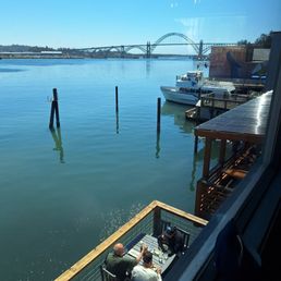 View from table upstairs