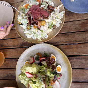 Finca - Wedge salad and beet salad - Wine Bars Near Me - San Juan Capistrano, California Finca - Wedge salad and beet salad - Wine Bars Near Me - San Juan Capistrano, California