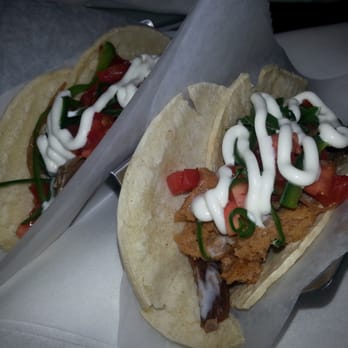 Sporting Life Bar - Daily taco $4 for 2- duck confit, chorizo, jalapeno, tomato, creme fraiche. Good quality for price but sounds better than it was - Sports Bars Near Me - Las Vegas, Nevada Sporting Life Bar - Daily taco $4 for 2- duck confit, chorizo, jalapeno, tomato, creme fraiche. Good quality for price but sounds better than it was - Sports Bars Near Me - Las Vegas, Nevada